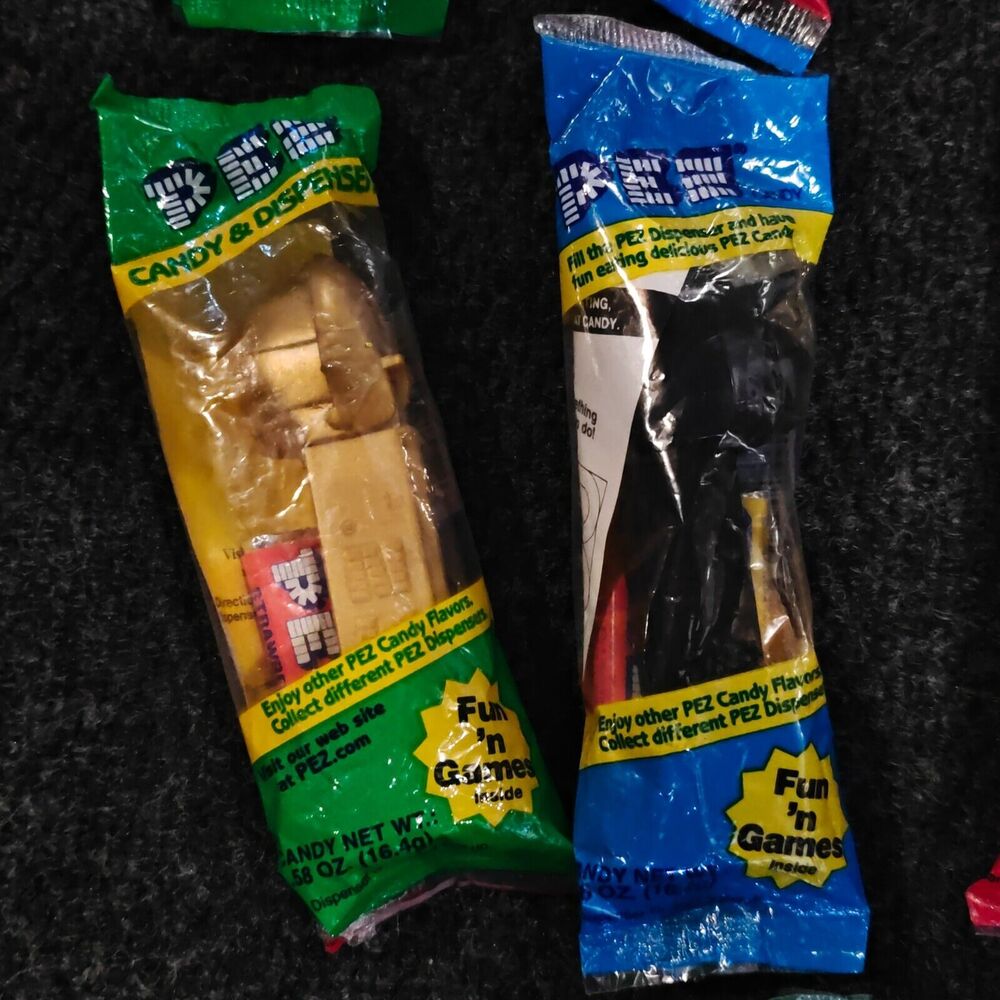 Lot of 18 Star Wars Pez Dispensers Sealed Vtg 90s Boba Fett Leia Netflix Doc NEW - Picture 11 of 16